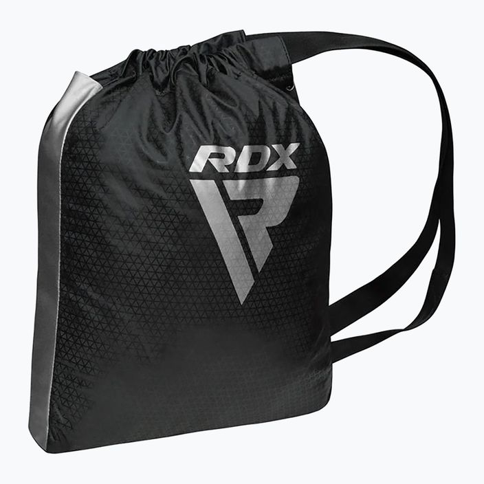 RDX L1 Mark Pro Cheek Boxing Helmet Εκπαίδευση Head Guard ασημί 5