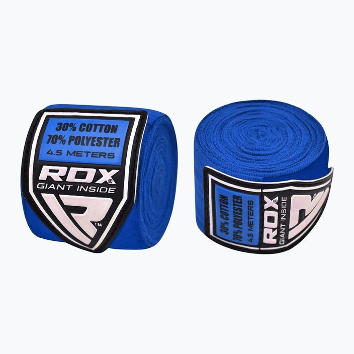 Επίδεσμοι πυγμαχίας RDX HWX-RU+ μπλε 3