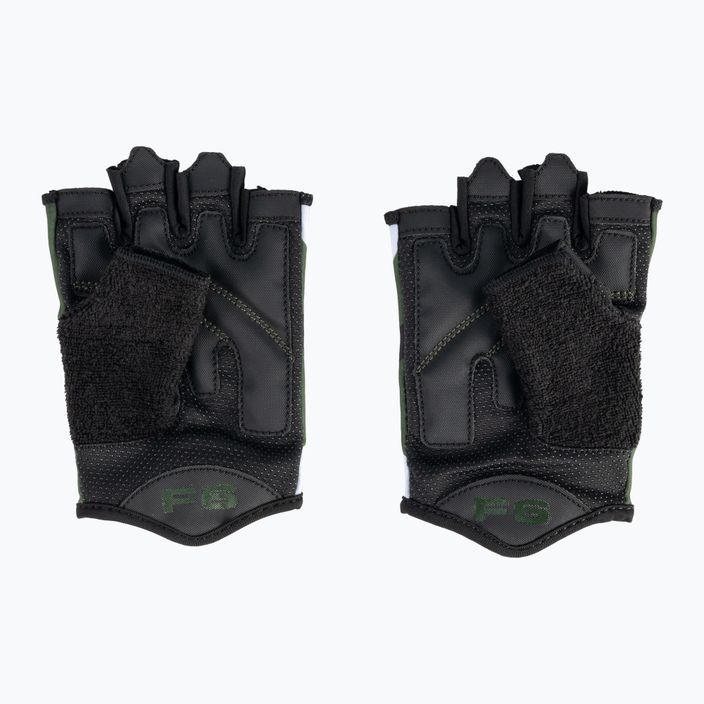 Γάντια προπόνησης RDX Sumblimation F6 μαύρο-πράσινο WGS-F6GN 3