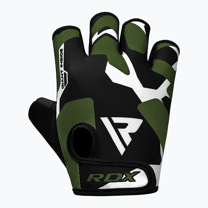 Γάντια προπόνησης RDX Sumblimation F6 μαύρο-πράσινο WGS-F6GN 8