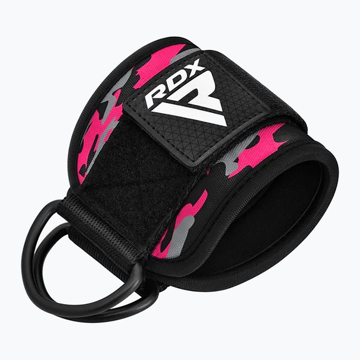 Δέστρες αστραγάλων RDX A4 Ankle Straps For Gym Cable Machine pink 2