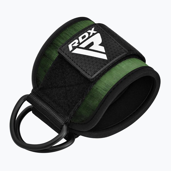 Δέστρες αστραγάλων RDX A4 Ankle Straps For Gym Cable Machine army green 2