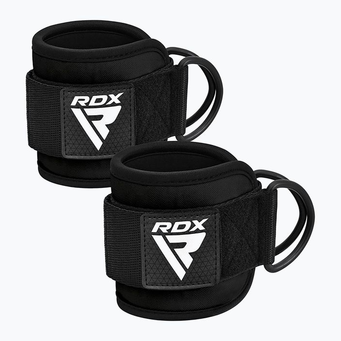 Λουριά γάντζου αστραγάλου RDX Gym Ankle Pro A4 μαύρο WAN-A4B-P 2