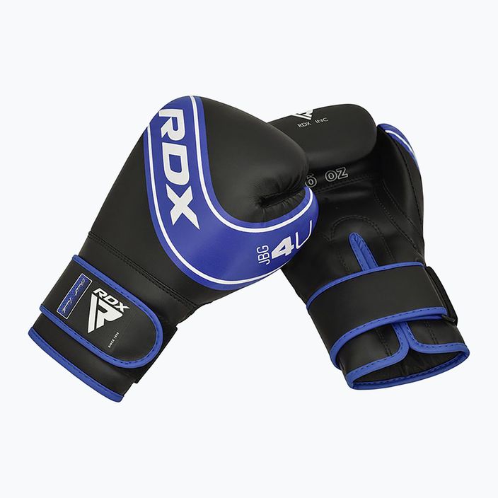 Παιδικά γάντια πυγμαχίας RDX JBG-4 μπλε/μαύρο 2