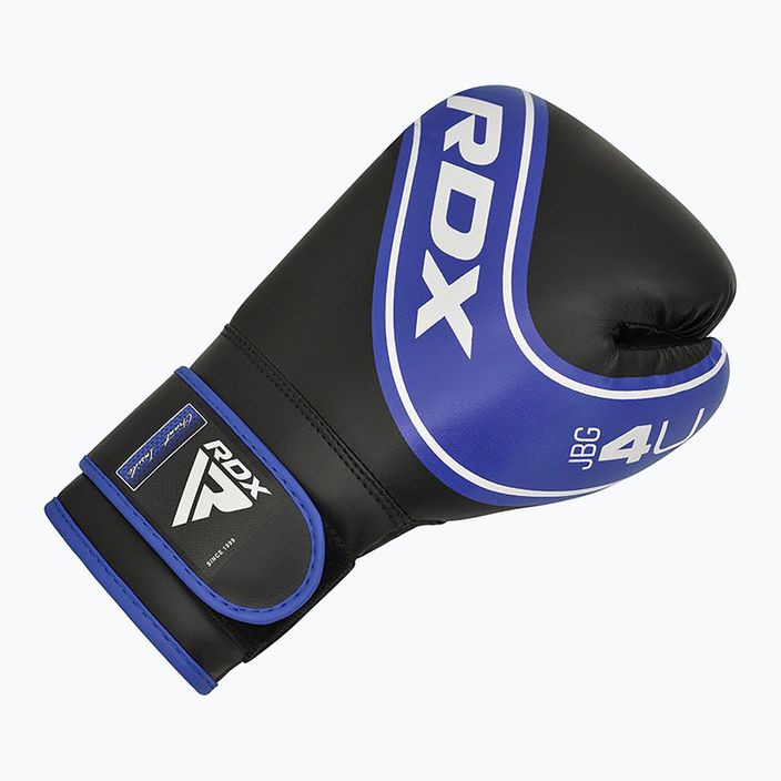 Παιδικά γάντια πυγμαχίας RDX JBG-4 μπλε/μαύρο 3