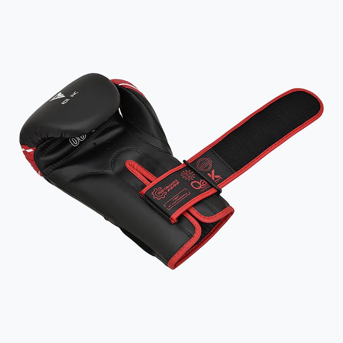 RDX JBG-4 κόκκινα/μαύρα παιδικά γάντια πυγμαχίας 5