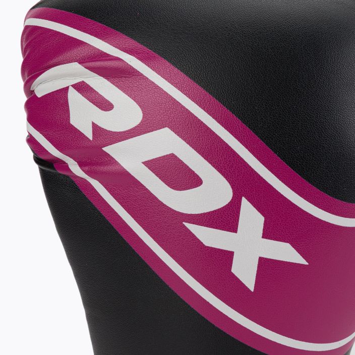Παιδικά γάντια πυγμαχίας RDX μαύρα και ροζ JBG-4P 9