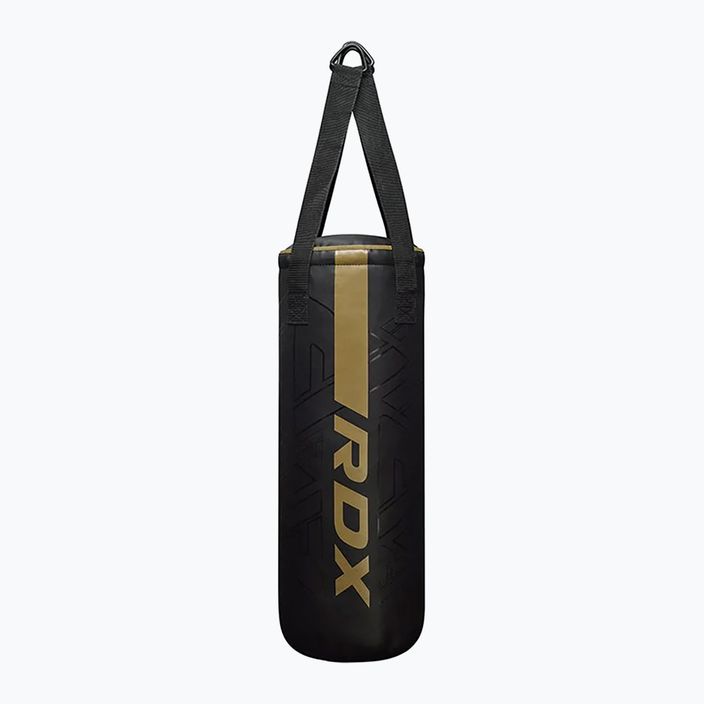 Σάκκος του μποξ RDX F6 Junior Punch Bag + Boxing Gloves matte gold 2