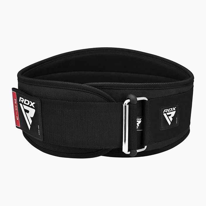 Ζώνη άρσης βαρών RDX Weightlifting 6" Neoprene Gym X3 black 4