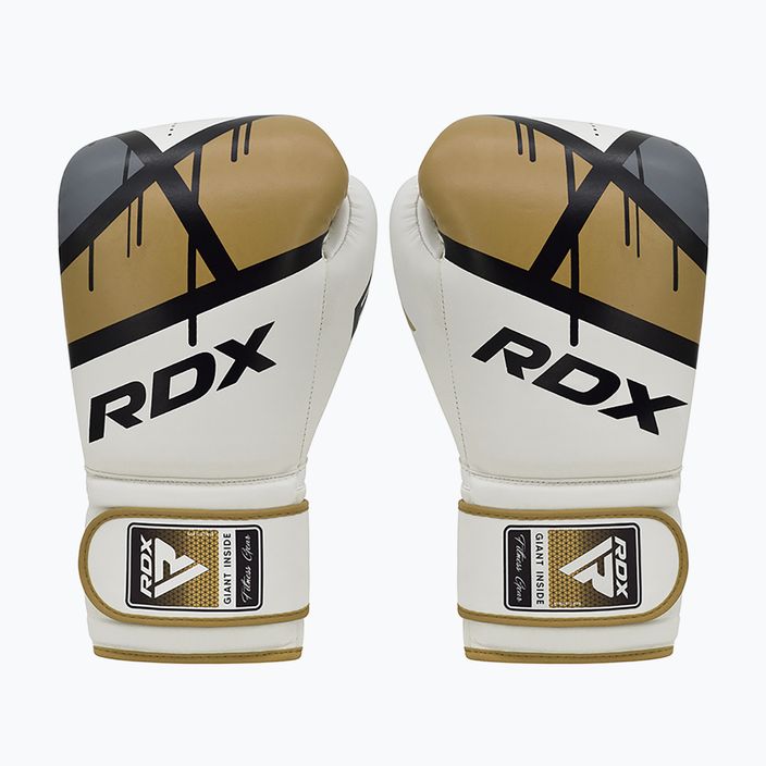 Γάντια πυγμαχίας RDX BGR-F7 χρυσά 3
