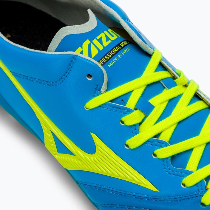 Mizuno Morelia Neo II MD ανδρικά ποδοσφαιρικά παπούτσια κίτρινο P1GA165144 7