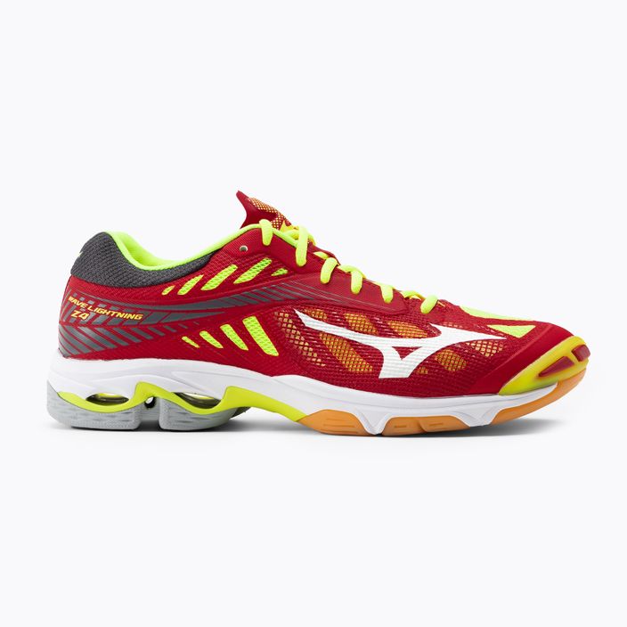 Ανδρικά παπούτσια βόλεϊ Mizuno Wave Lightning Z4 κόκκινο V1GA180001 2