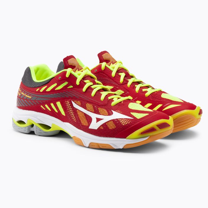 Ανδρικά παπούτσια βόλεϊ Mizuno Wave Lightning Z4 κόκκινο V1GA180001 5
