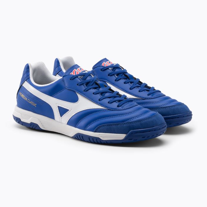 Ανδρικά ποδοσφαιρικά παπούτσια Mizuno Morelia Sala Classic IN μπλε Q1GA200225 5