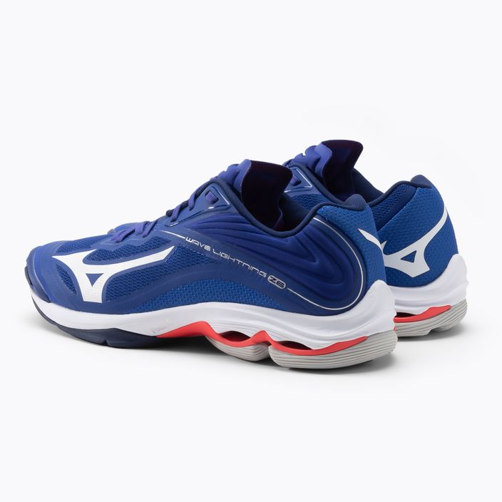 Mizuno Wave Lightning Z6 παπούτσια βόλεϊ μπλε V1GA200020 3