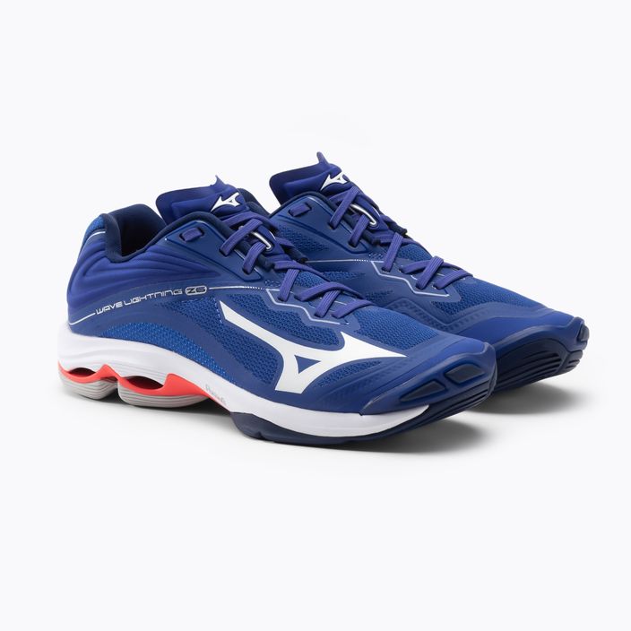 Mizuno Wave Lightning Z6 παπούτσια βόλεϊ μπλε V1GA200020 5