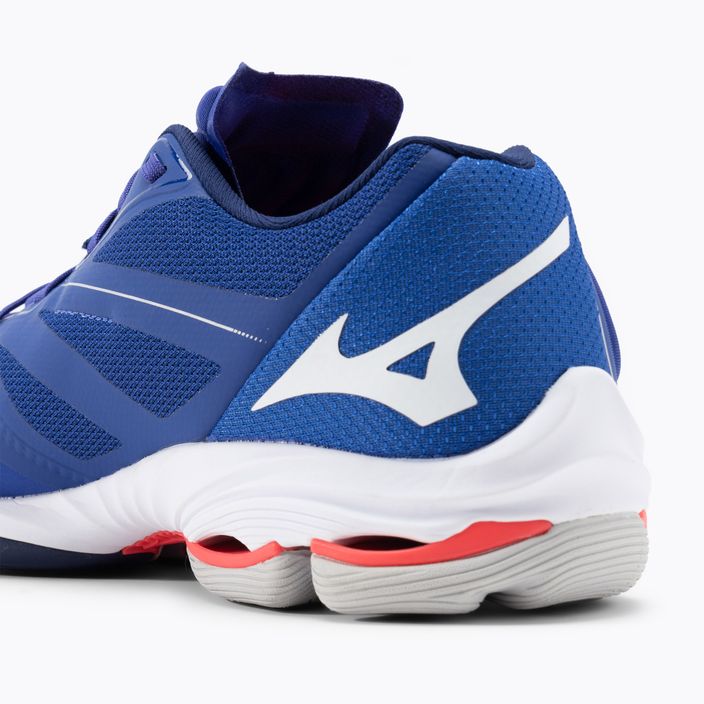 Mizuno Wave Lightning Z6 παπούτσια βόλεϊ μπλε V1GA200020 8
