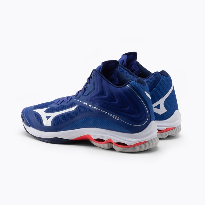 Mizuno Wave Lightning Z6 Mid παπούτσια βόλεϊ μπλε V1GA200520 3