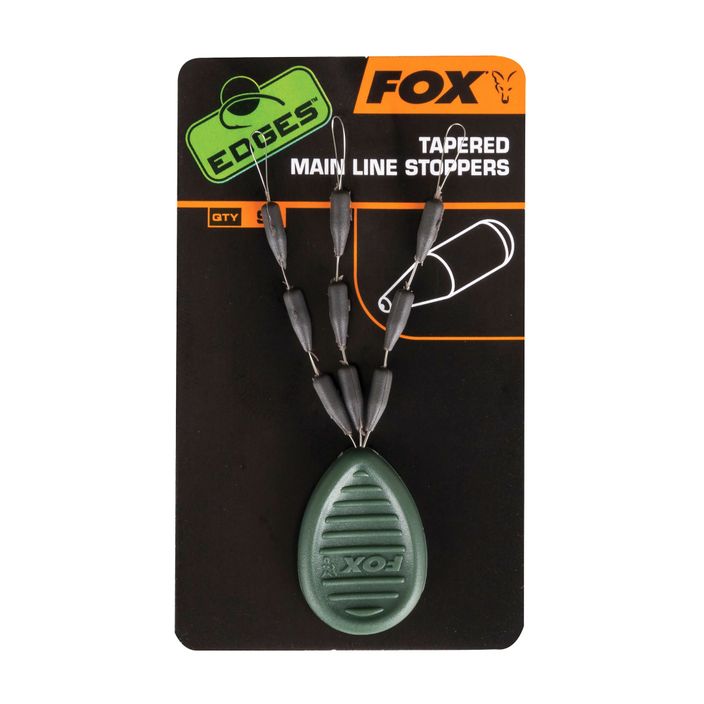 Fox International Edges Tapered Mainline Sinkers κυπρίνος βάρη πράσινο CAC492 2