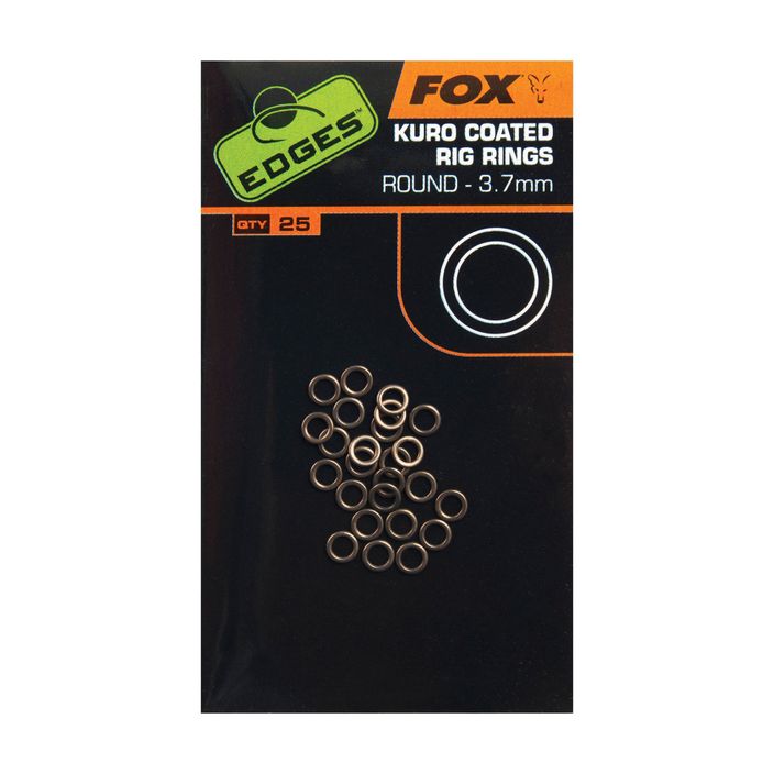 Fox International Edges Kuro O Rings ασημένια δαχτυλίδια αρχηγού CAC545 2