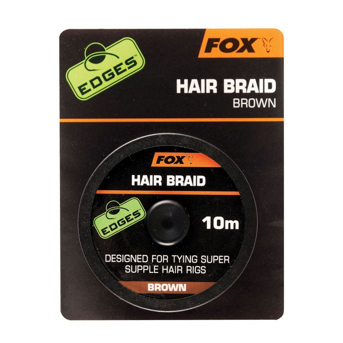 Fox International Edges Hair Braid καφέ CAC565 πλεξούδα κυπρίνου 2