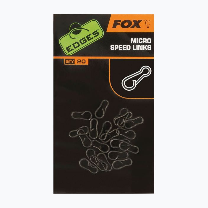 Fox International Edges Micro Speed Link καρφίτσες ασφαλείας μαύρες CAC566