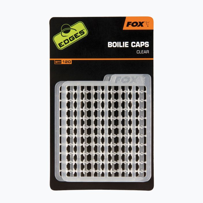 Fox International Edges Boilie Caps διάφανα CAC601
