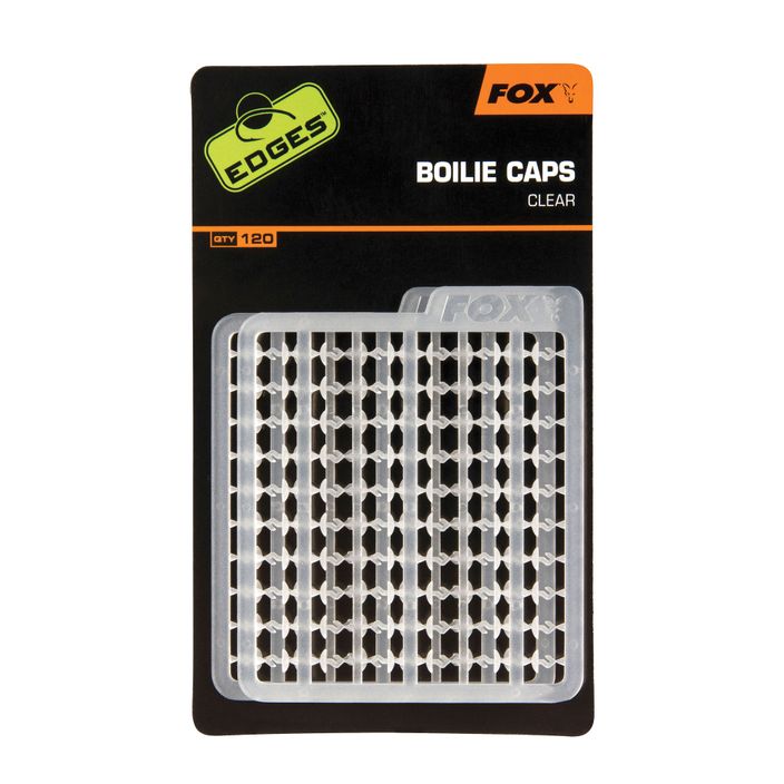 Fox International Edges Boilie Caps διάφανα CAC601 2