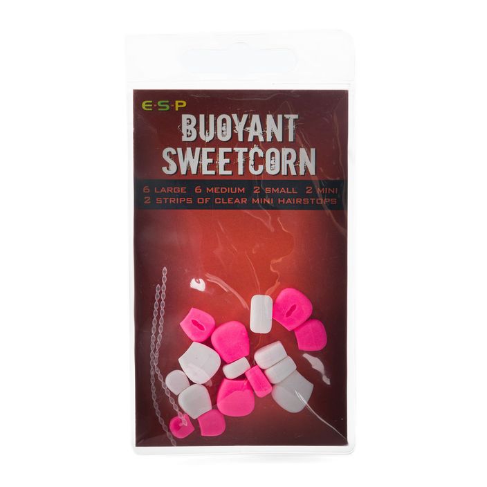 ESP Buoyant Sweetcorn ροζ και λευκό τεχνητό δόλωμα ETBSCPW007 2