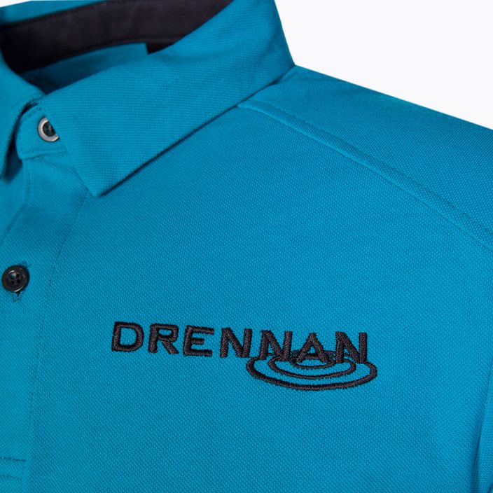 Drennan Aqua Polo πουκάμισο αλιείας μπλε CSDAP006 3
