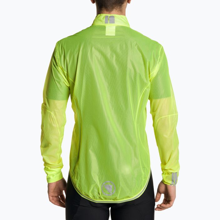 Endura FS260-Pro Adrenaline Race II hi-viz κίτρινο ανδρικό μπουφάν ποδηλασίας 2