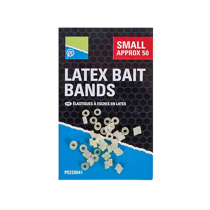 Preston Innovations Latex Bait Bands 50 τεμάχια σαφές P0220041 2