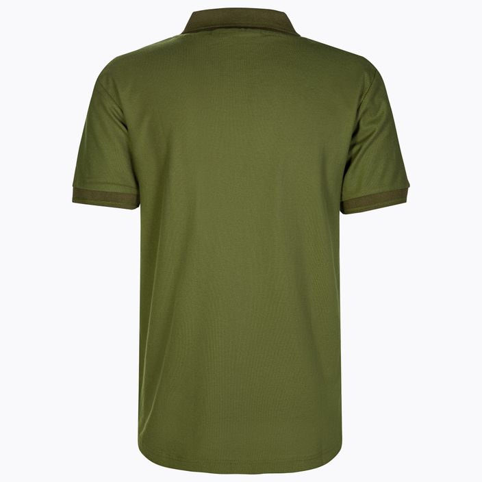 Ανδρικό πουκάμισο ψαρέματος RidgeMonkey Apearel Dropback Polo Shirt πράσινο RM266 2