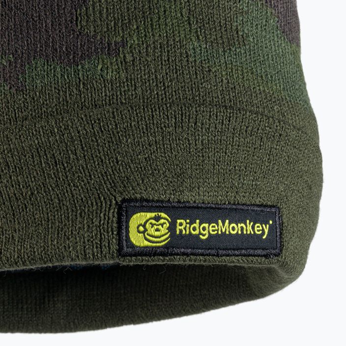 RidgeMonkey Apearel Bobble Fishing Beanie Hat πράσινο RM558 3