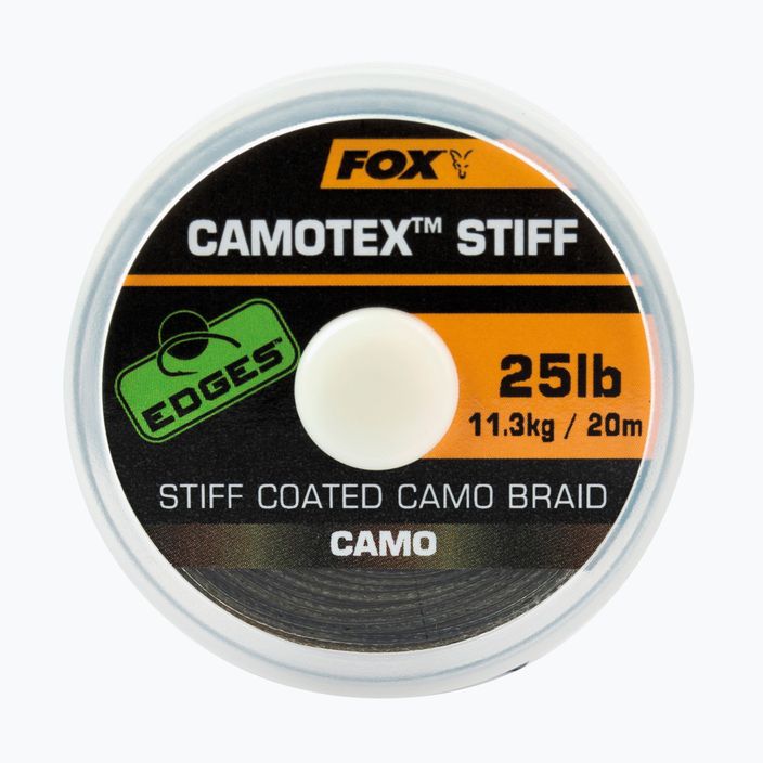 Fox International Camotex Stiff Camo πλέξη κυπρίνου CAC740