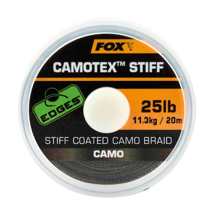 Fox International Camotex Stiff Camo πλέξη κυπρίνου CAC740 2