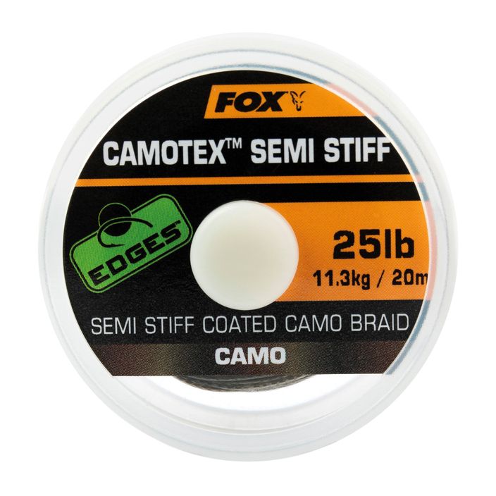 Fox International Camotex Semi Stiff Camo πλέξη για κυπρίνο CAC743 2