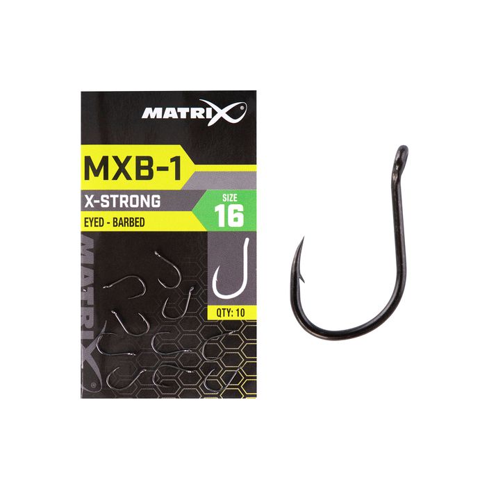 Matrix MXB-1 Αγκίστρια μεθόδου με αγκίστρια 10 τεμ. μαύρο GHK152 2