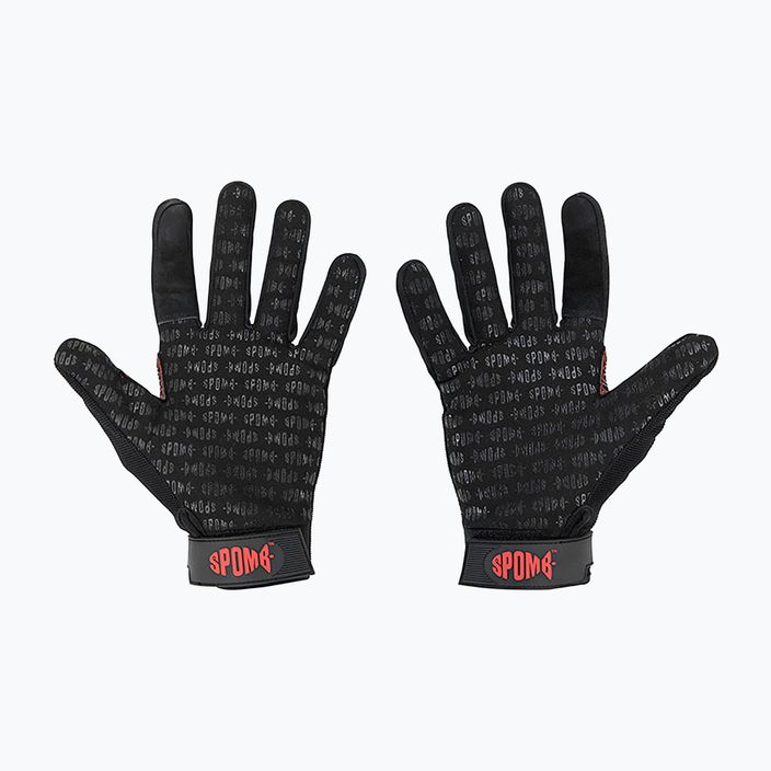 Μαύρα γάντια αλιείας Spomb Pro 2