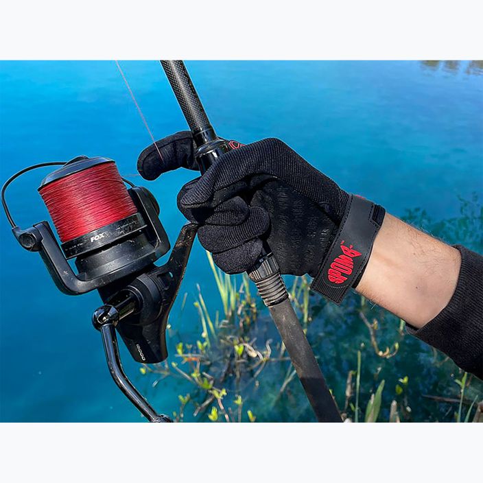 Μαύρα γάντια αλιείας Spomb Pro 10