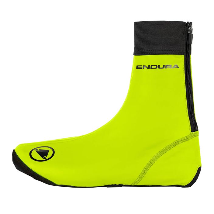 Ανδρικά προστατευτικά παπουτσιών ποδηλασίας Endura FS260-Pro Slick Overshoe hi-viz κίτρινο 2