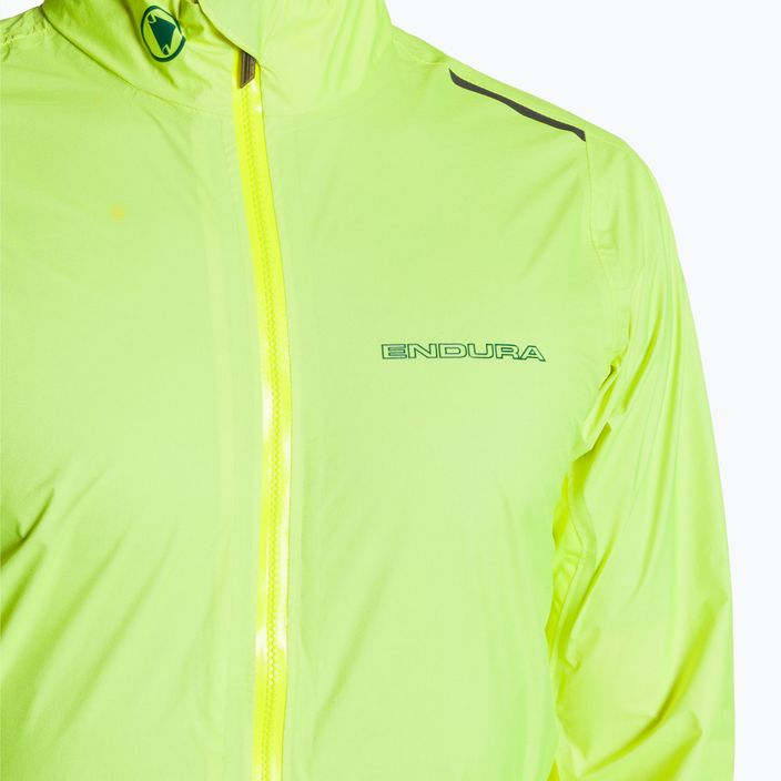 Ανδρικό ποδηλατικό μπουφάν Endura Pro SL Αδιάβροχο hi-viz κίτρινο 3