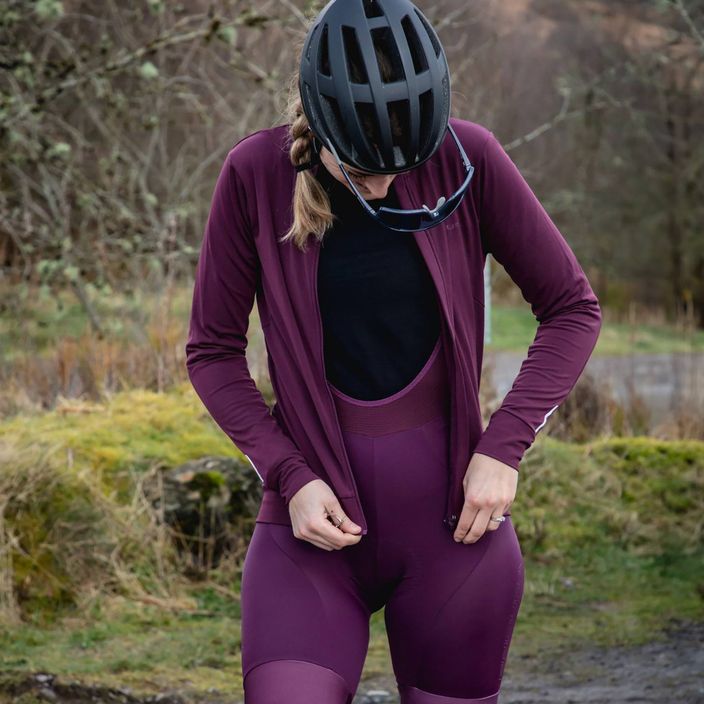 Γυναικείο Endura Xtract Roubaix aubergine ποδηλασία μακρυμάνικο 10