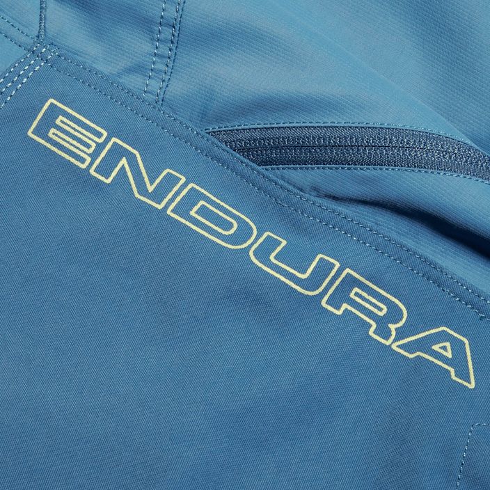 Ανδρικά Endura Hummvee Short μπλε ατσάλινο ποδηλατικό σορτς 11