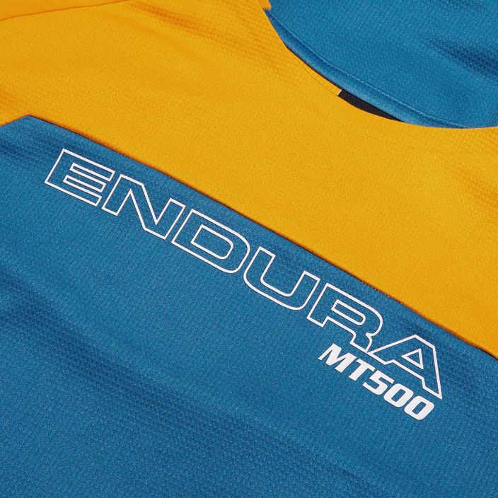Endura MT500 Burner μπλε χάλυβα ανδρική ποδηλασία μακρύ μανίκι 10