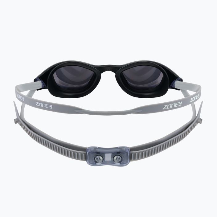 ZONE3 Aspect ασημί καθρέφτης/καπνός/μαύρο γυαλιά κολύμβησης SA20GOGAS116 5