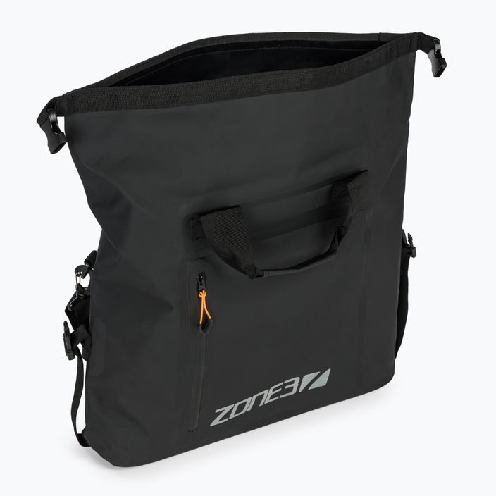 ZONE3 Αδιάβροχη τσάντα για αδιάβροχη στολή μαύρο/πορτοκαλί 5