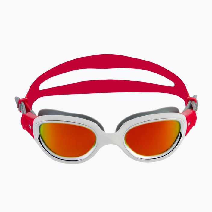 ZONE3 Venator-X Γυαλιά κολύμβησης ασημί/λευκό/κόκκινο SA21GOGVE108 2