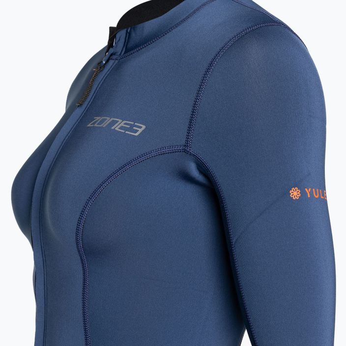 Γυναικείο ZONE3 T-Shirt από νεοπρένιο Yulex Long Sleeve Top navy 4