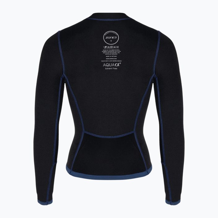 Γυναικείο ZONE3 T-Shirt από νεοπρένιο Yulex Long Sleeve Top navy 6